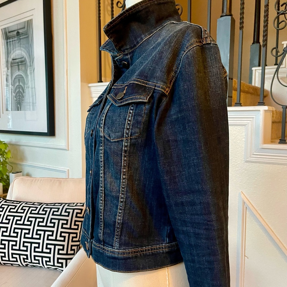 Taylor Swift Reputation Tour dark blue denim Jacket size small Swifty merch - Picture 5 of 10